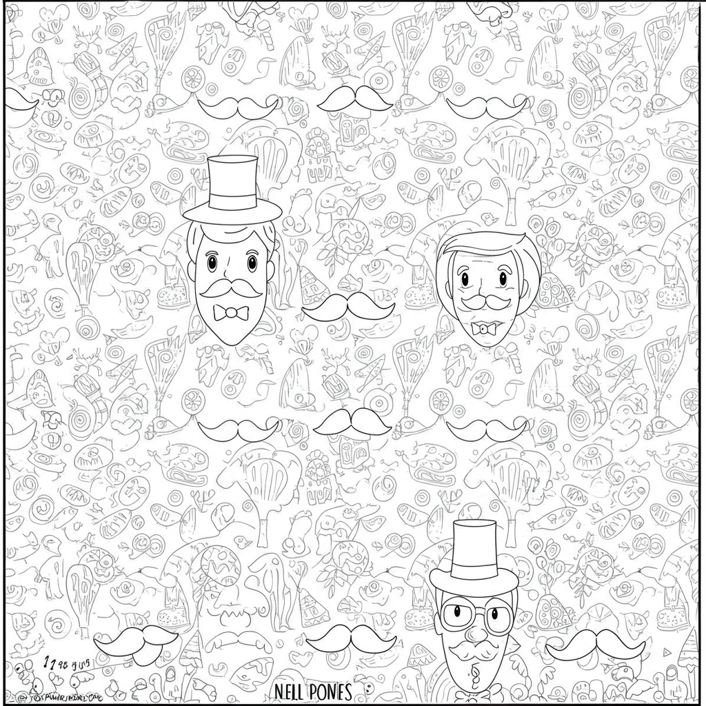 color pages for father's day pattern coloring page