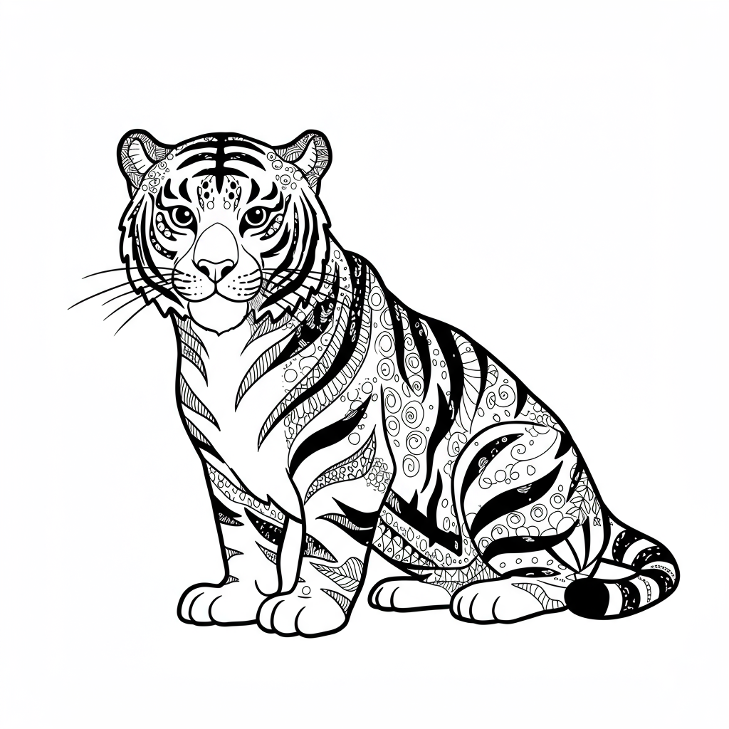 daniel tiger disegni da colorare mandala
