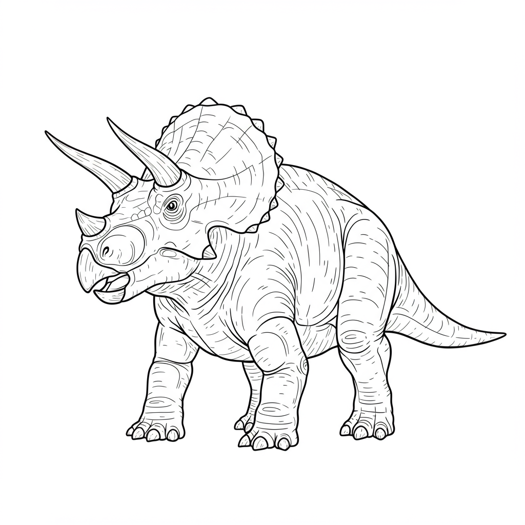dino educational coloring page