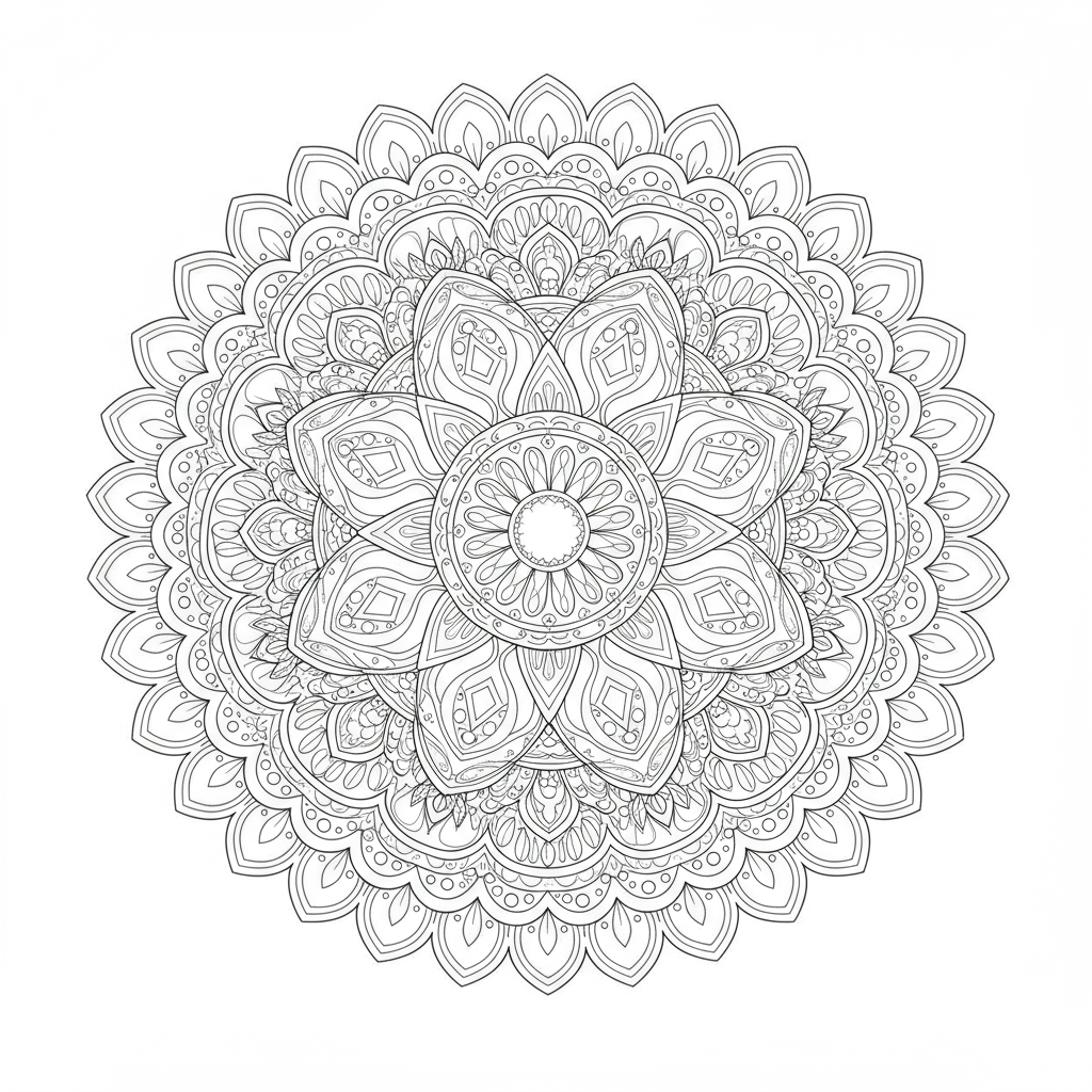 dragon ball z mandala kleurplaat