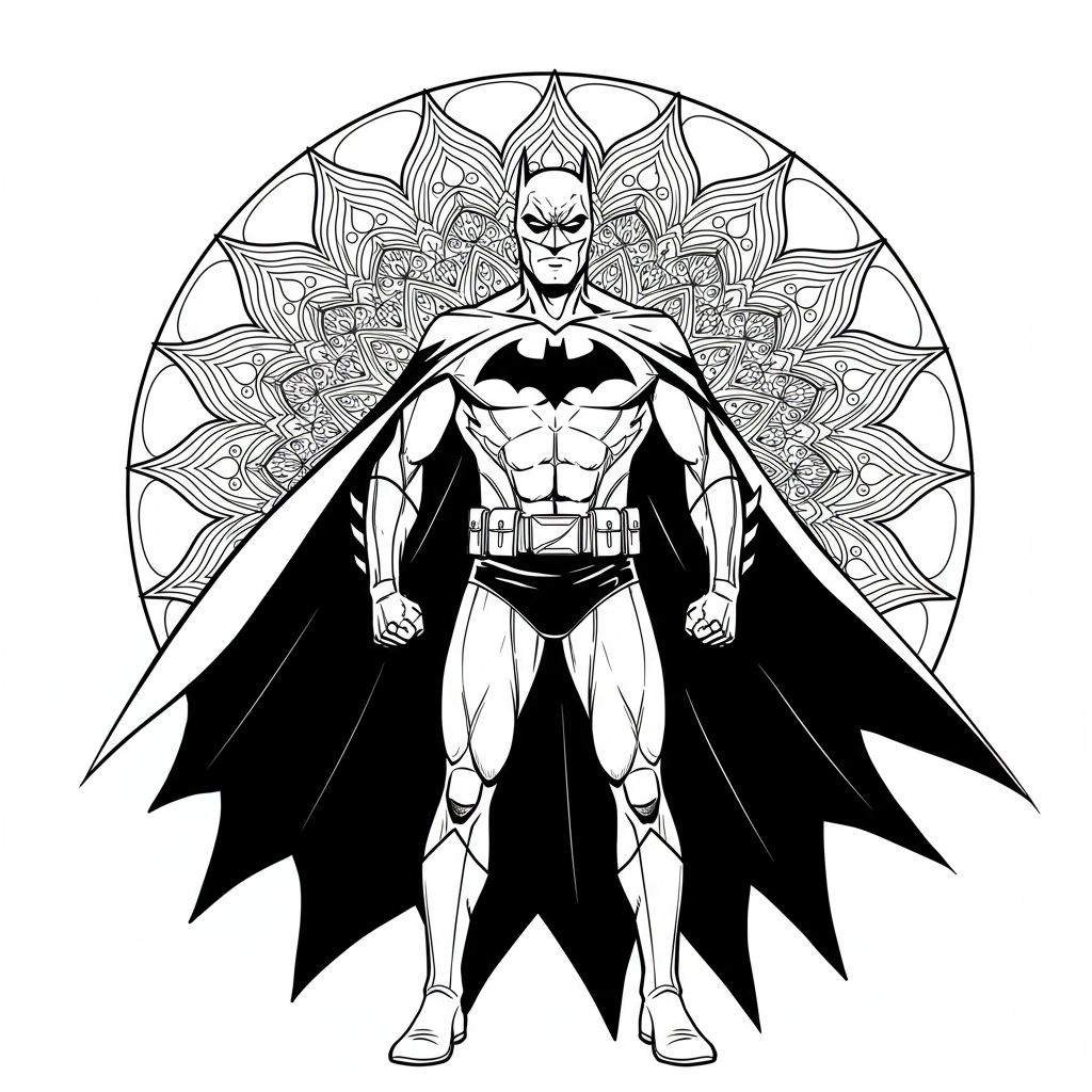 dla mandali z batmanem