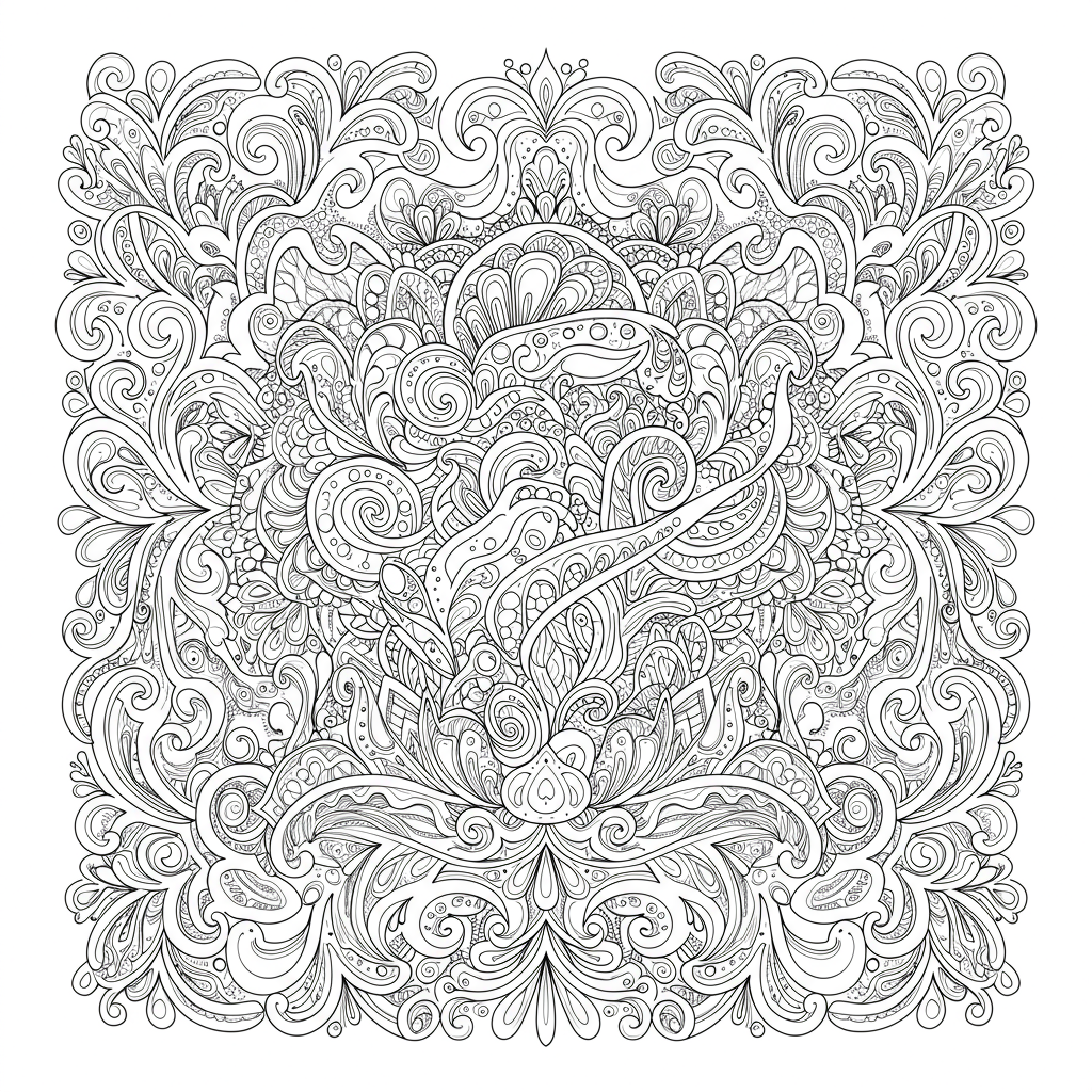 lol decorative coloring page