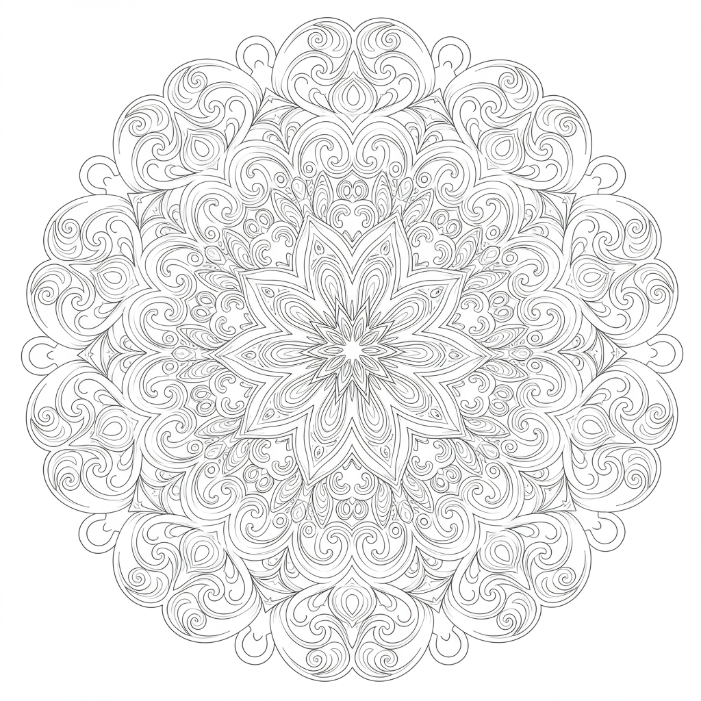 lol mandala coloring page