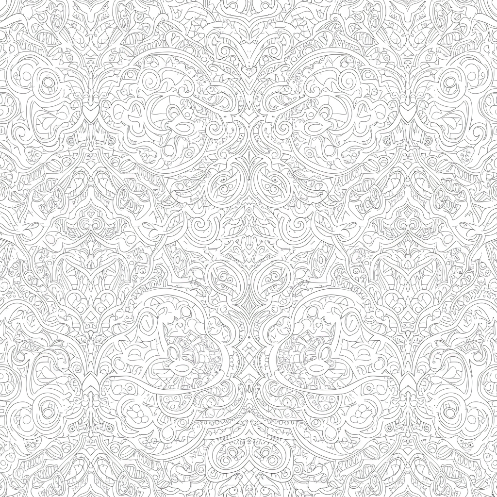 lol pattern coloring page
