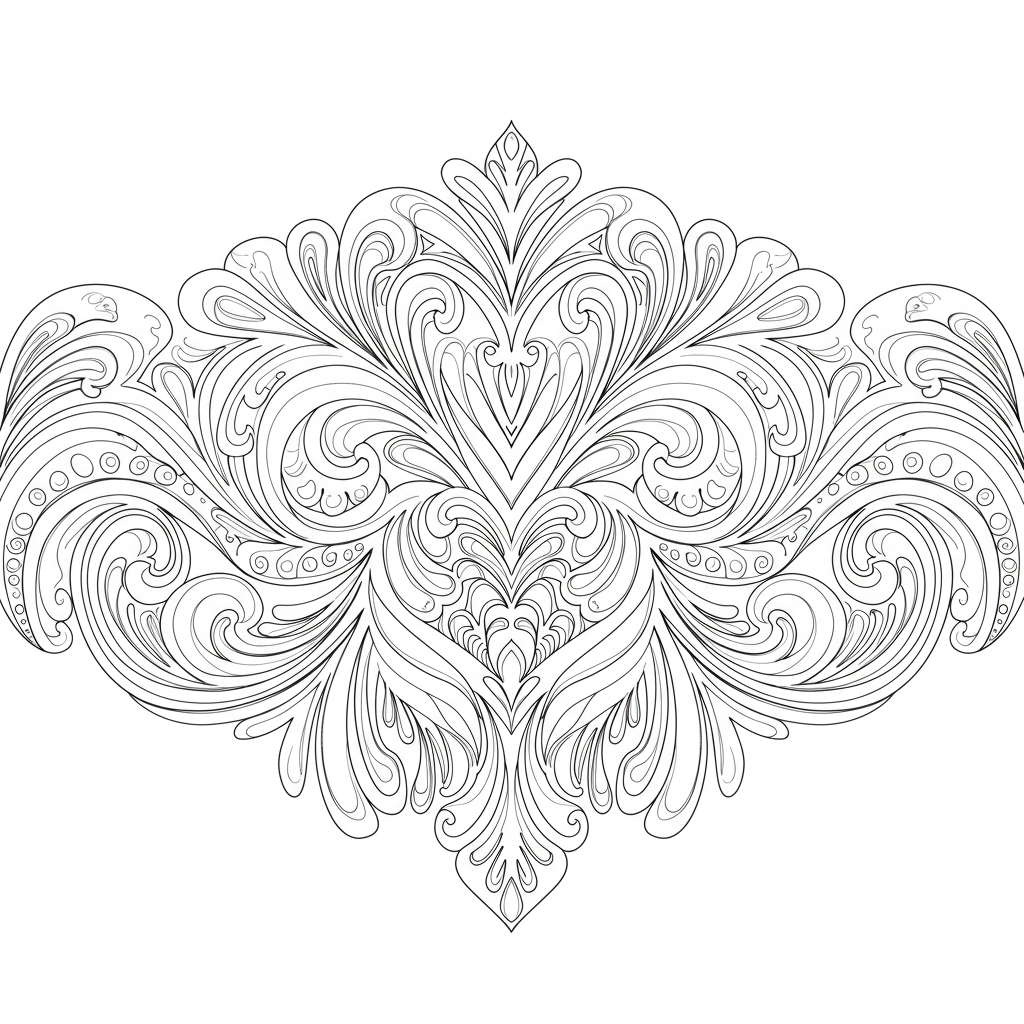 march pattern coloring page
