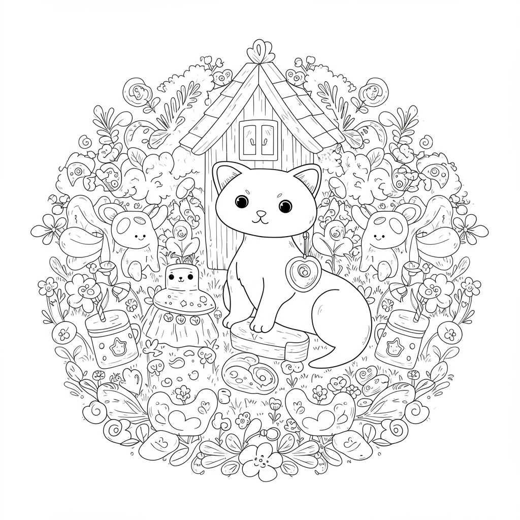 may cute coloring page