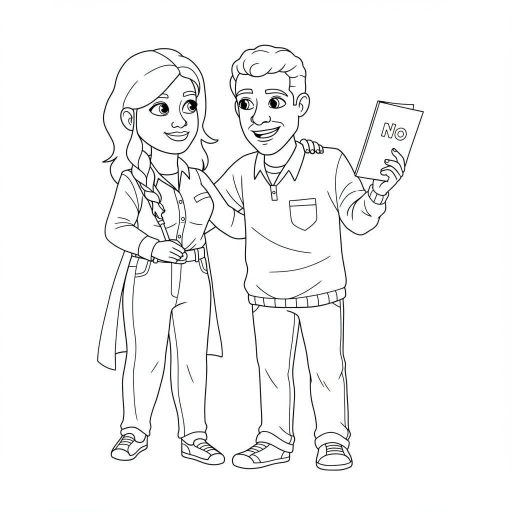 miles morales educational coloring page