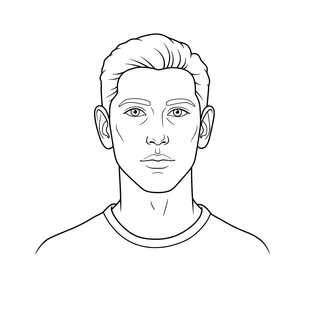monaco flag portrait coloring page