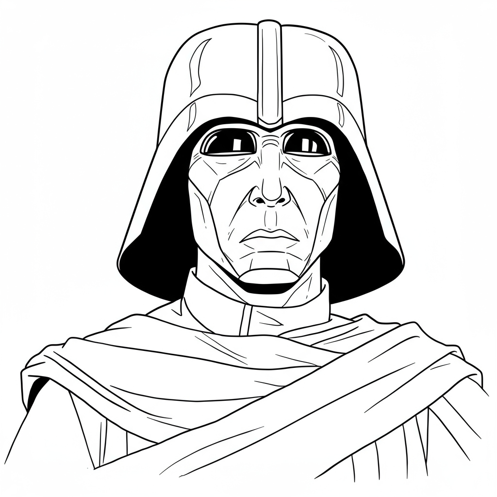 star wars portre boyama sayfası