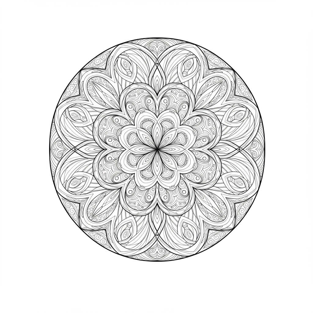 stitch abstract coloring page