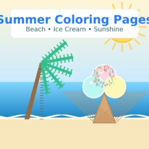 Summer Coloring Pages