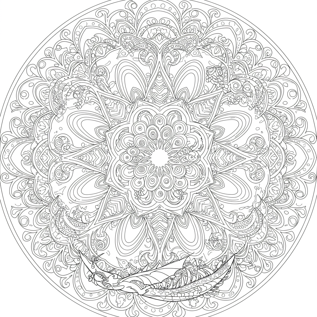 how to train your dragon coloring book pages mandala coloring page