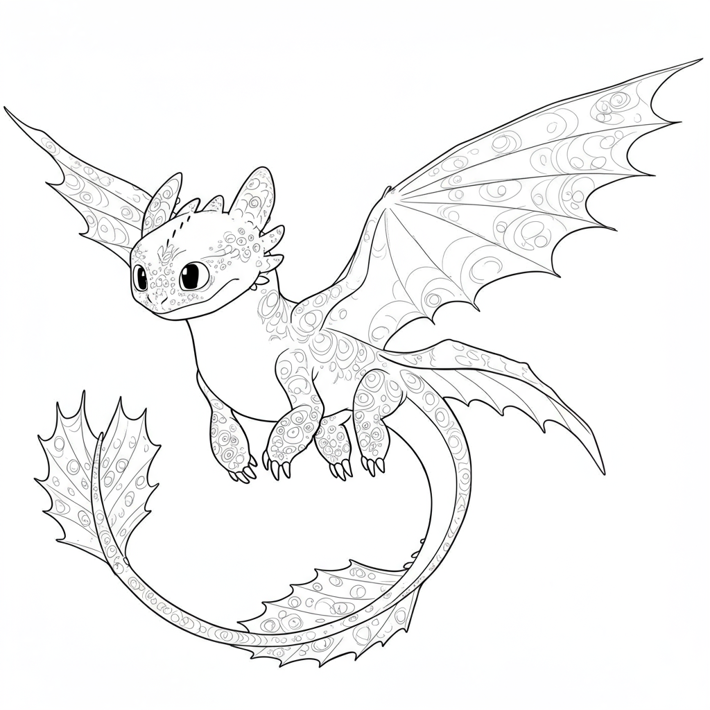 how to train your dragon coloring book pages pattern coloring page