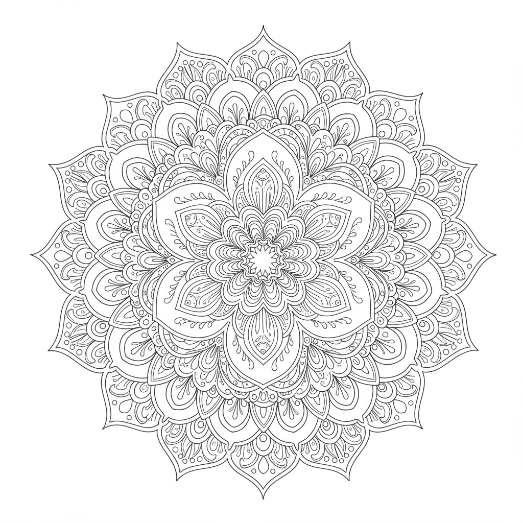 dibujos para colorear de mandalas de retratos