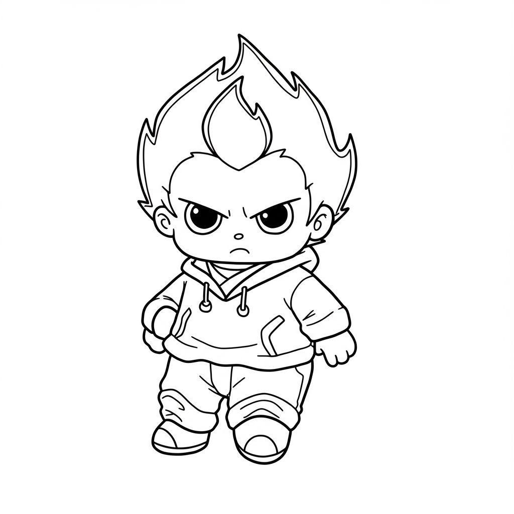 recuse blaze baby coloring page