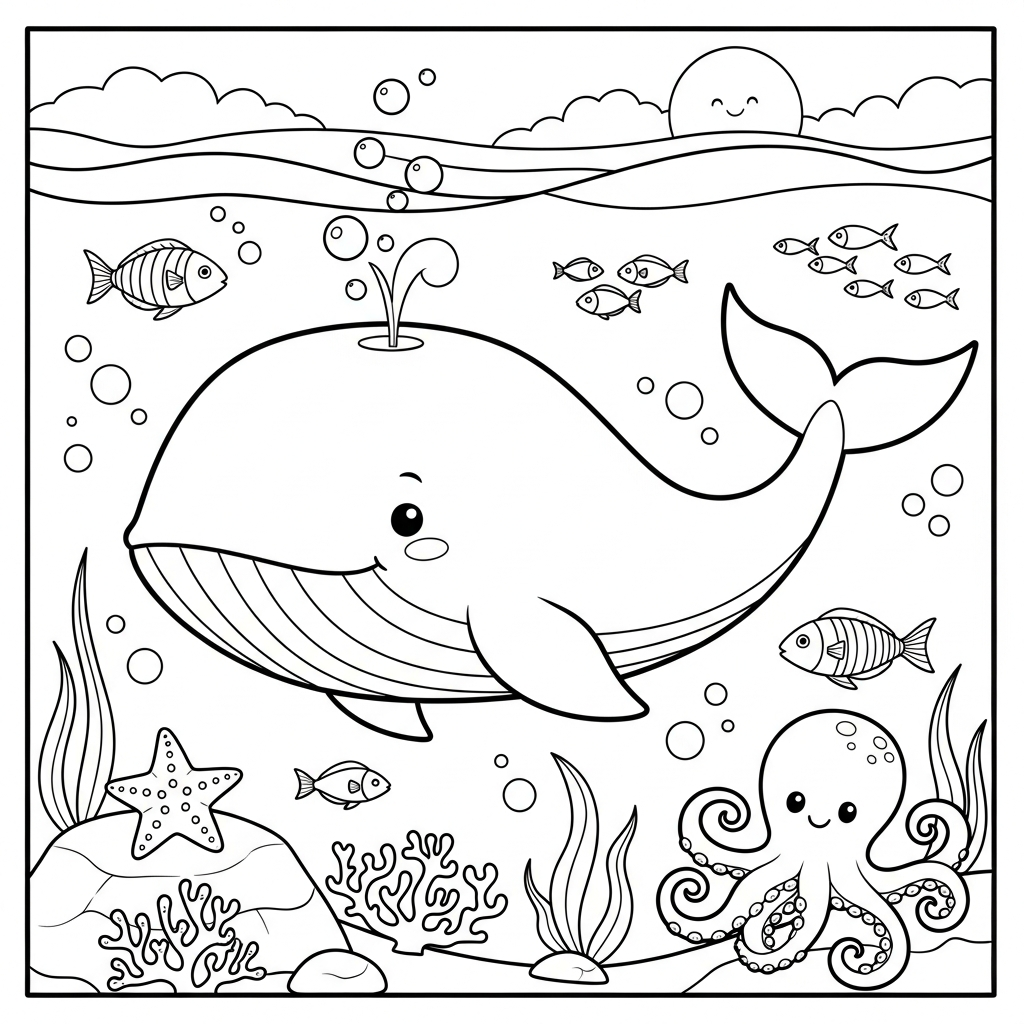willt easy coloring page