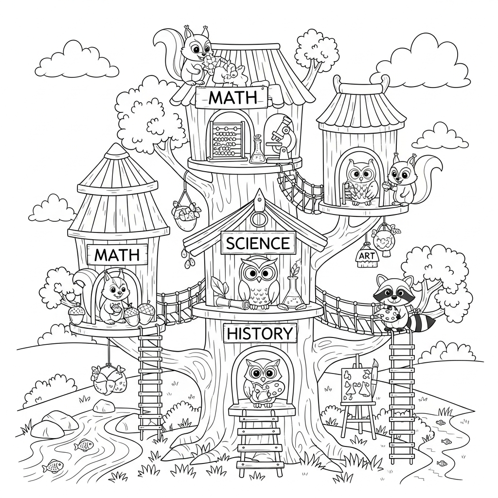 willt educational coloring page