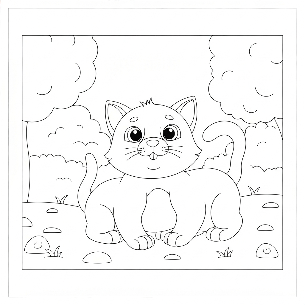 disegni da colorare gatto e cane cucciolo