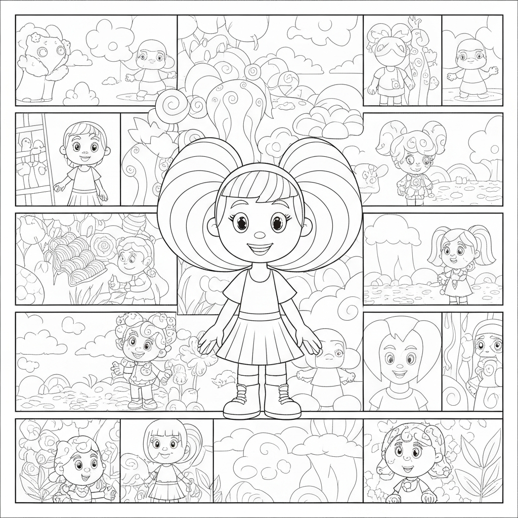 lisa frank color pages pattern coloring page