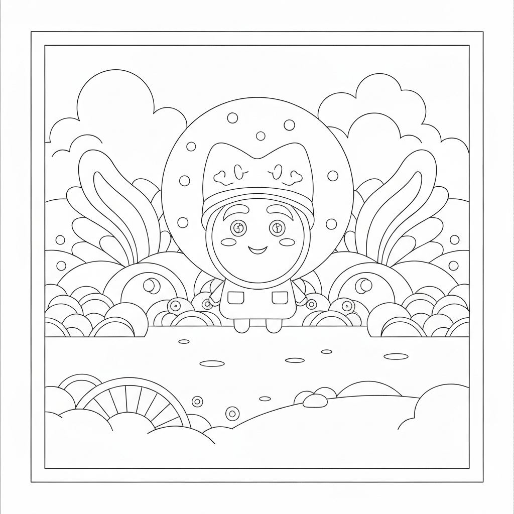mindfulness abstract coloring page