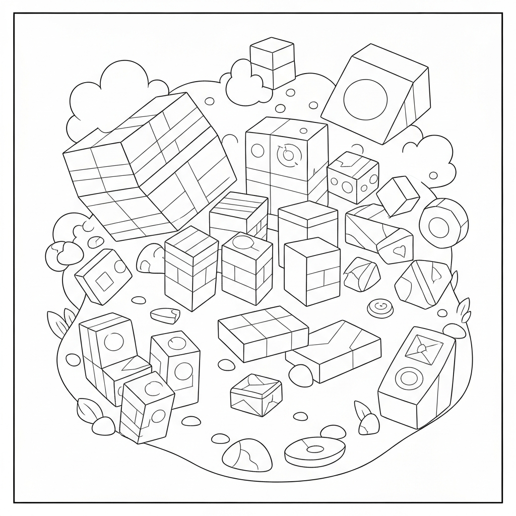 number block cartoon coloring page