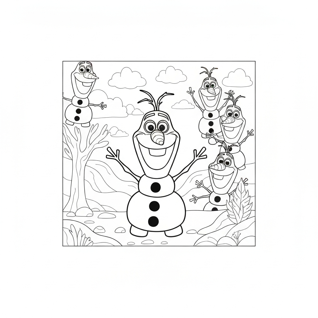 Olaf Muster-Malvorlage