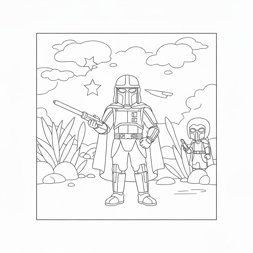 star wars at at kolay boyama sayfası
